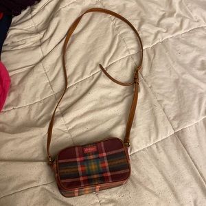 Cath kidston striped small shoulder purse
